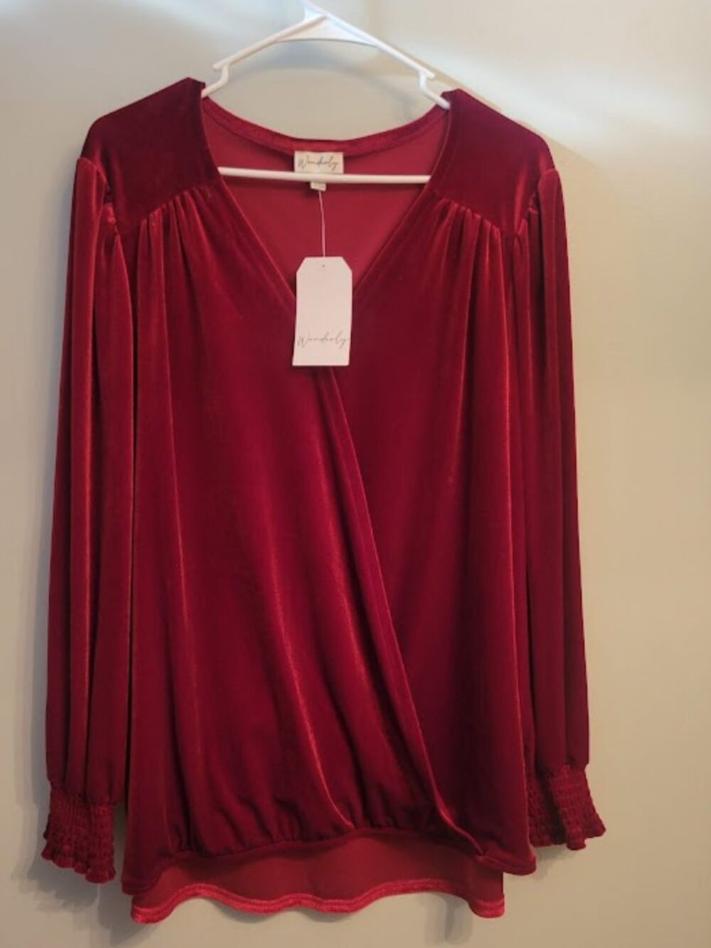 Wonderly 1X Bubble Sleeve Tunic